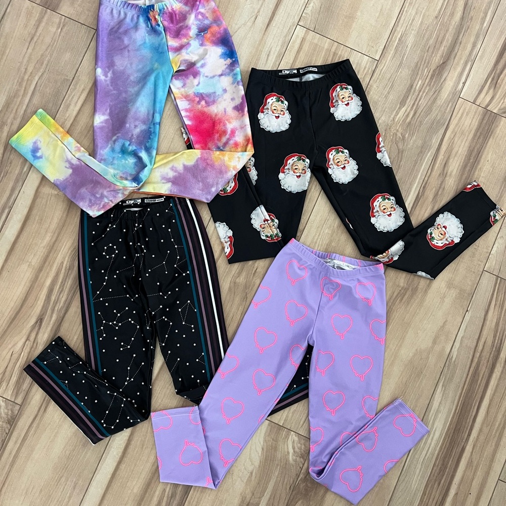 Goldsheep Little Girls Leggings!! All size M